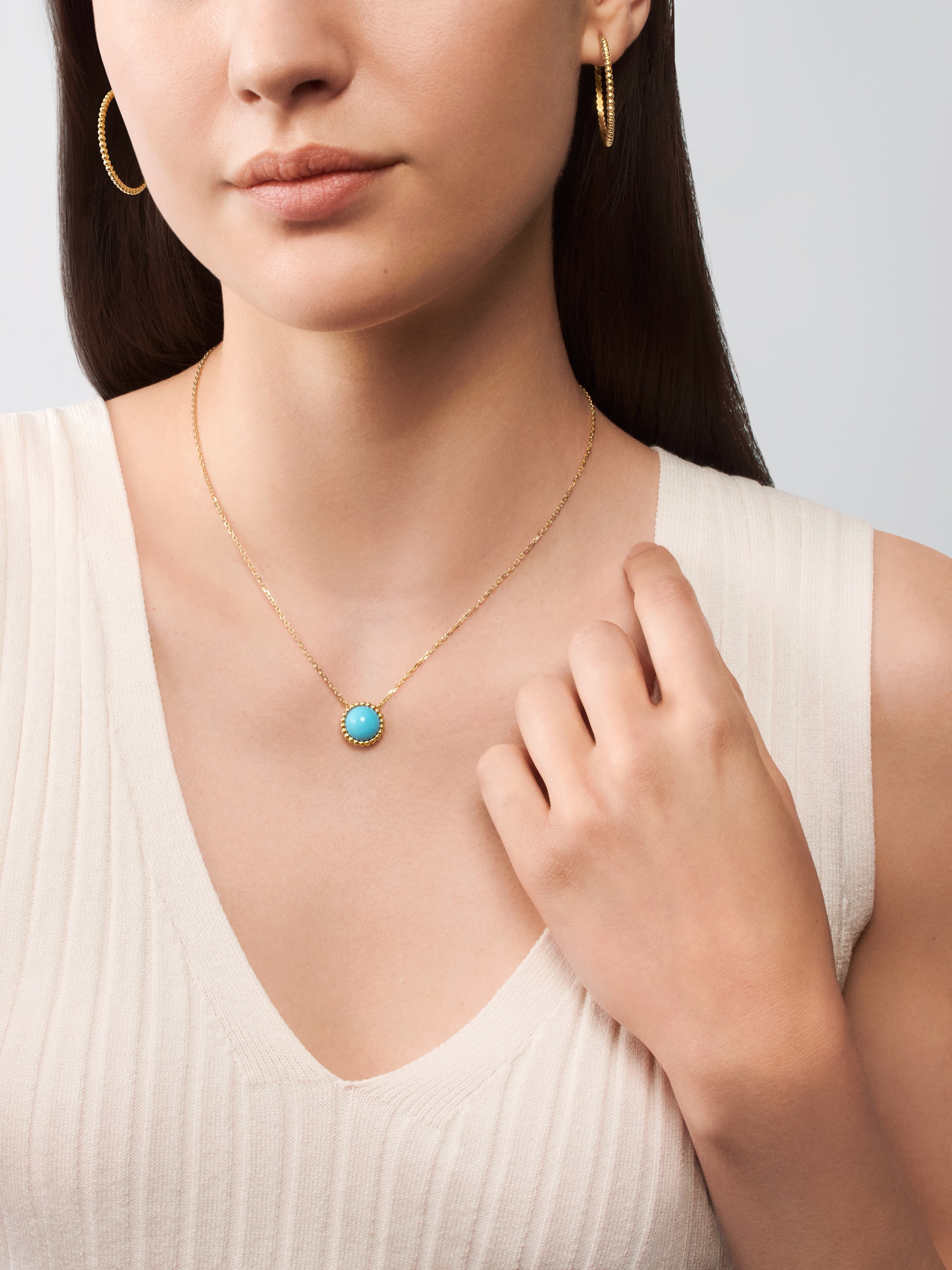 VCA Perlée Turquoise, 1 motif, VCARPML800 — view 4